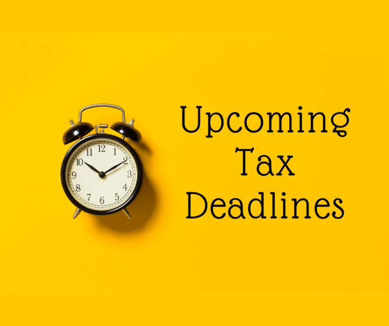 Tax Deadlines for October Kindred CPA